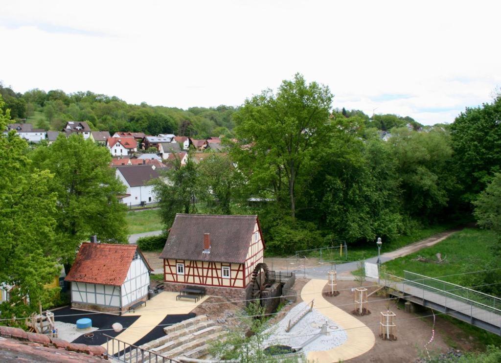 Landhotel Oelmuehle Mombris 外观 照片